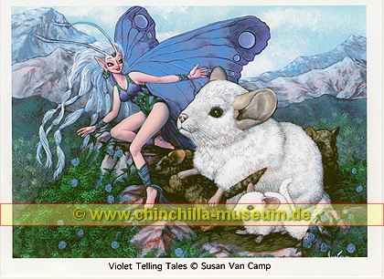 Violet Tellling Tales by Susan Van Camp